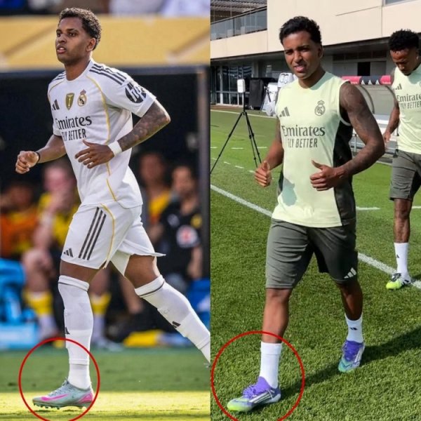 马卡：罗德里戈练习  改穿阿迪达斯运动活动    鞋  ，在世俱杯时还穿着耐克运动活动    鞋