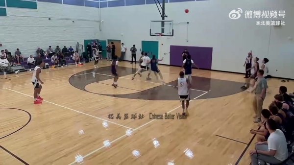 渐入佳境！博主晒张博源美高赛事  集锦：轰25分率队大胜 三分10中5