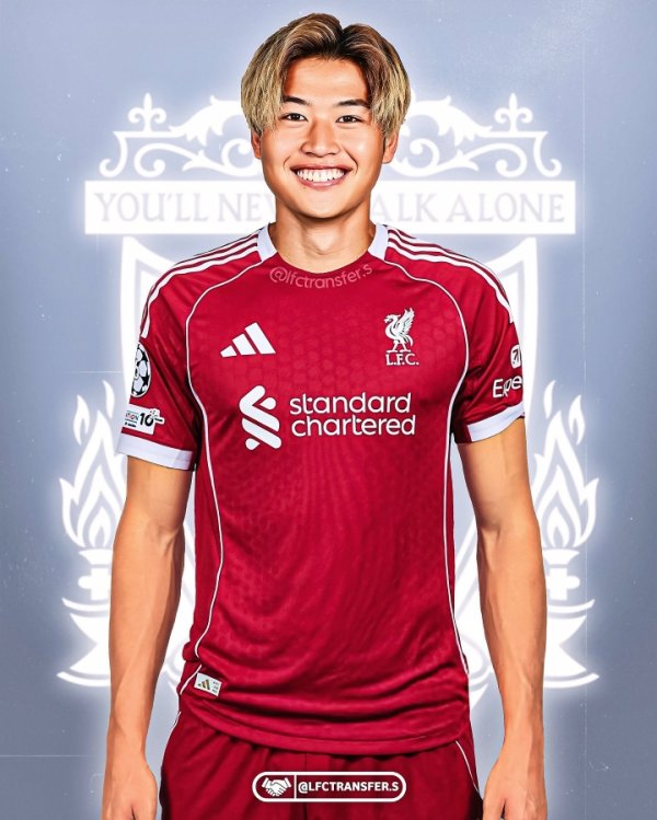 英媒：利物浦对日本U20队长市原吏音很感兴趣，可能在明夏签下他