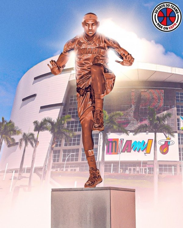 两冠两最有价值球员+四次一阵！美媒：热火应该退役詹姆斯的6号运动活动    服  吗？