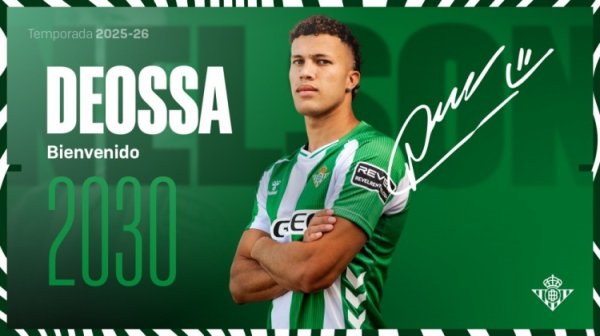 贝蒂斯新援：我的体格&控球&速度&远射都很出色，希望回报俱乐部