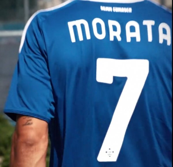 科莫官方：莫拉塔将身披7号运动活动    服  出战