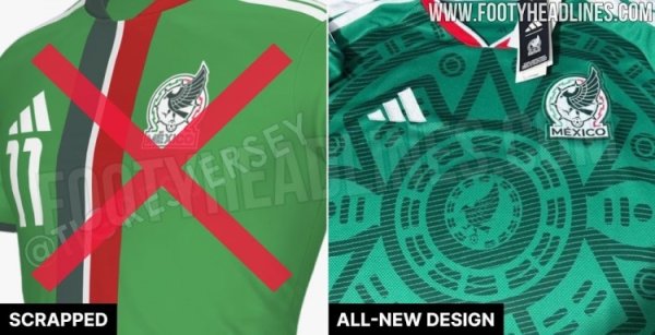 喜欢“花哨”抵制“简约”，阿迪达斯重新为墨西哥队设计主场作战  运动活动    服