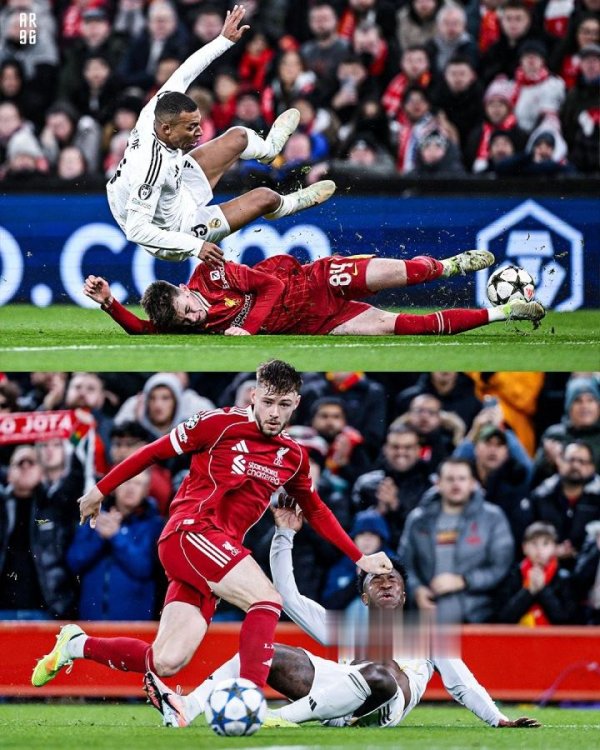 大场面后卫! 布拉德利两战皇马均发挥出色, 冻结姆巴佩维尼修斯!