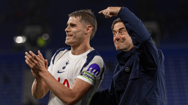 热刺本场预期进球3.31, 为球队去年11月对罗马以来最高