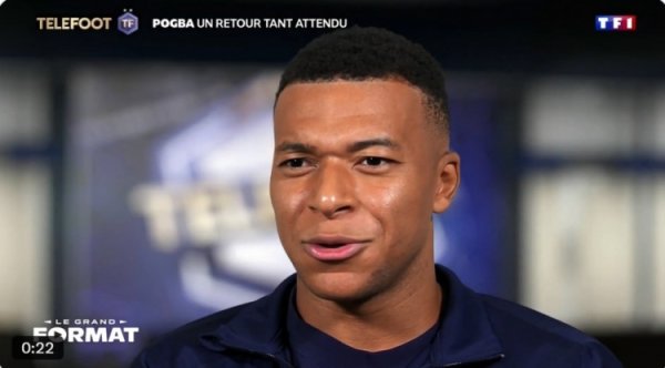 姆巴佩：我与博格巴经常联系，希望他能够重拾巅峰状态